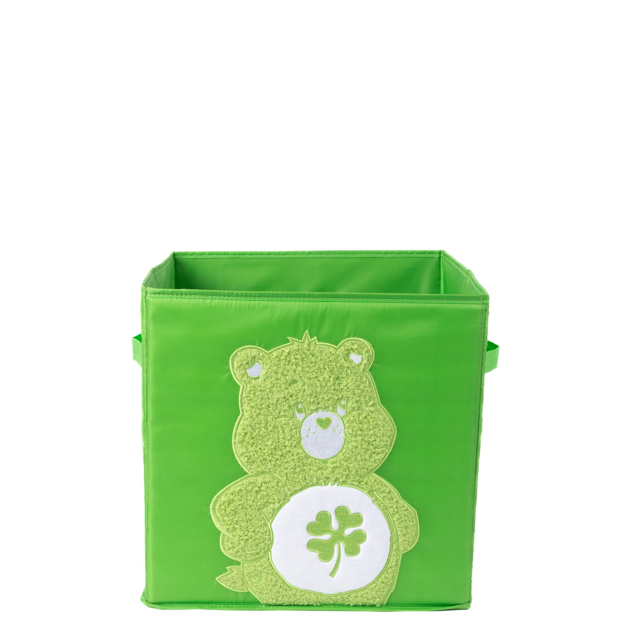 Care Bears x Lug Stardust Collapsible Storage Cube - GOOD LUCK BEAR - 24858_LugxCareBears_StardustCube_GoodLuckBear_Angle_01